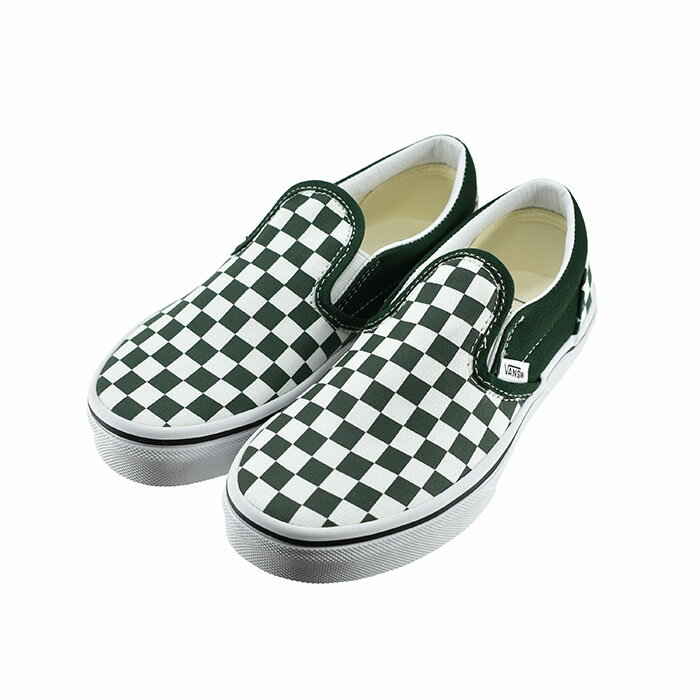 送料込み ヴァンズ VANS UY CLASSIC SLIP-ON UY クラシック スリッポン (MOUNTAIN VIEW) VN0005WW スニーカー男の子 女の子 マウンテンビュー グリーン ベビー 赤ちゃん 子供 シューズ 靴 65