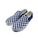 【送料込み】 ヴァンズ VANS CLASSIC SLIP-ON クラシック スリッポン (CHK BEACON BLUE) VN000BVZ スリッポン ユニセックス チェッカーボード ビーコンブルー メンズ シューズ 靴 65