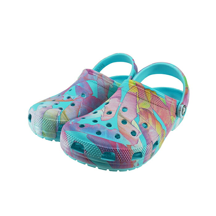 【送料込み】 クロックス crocs Classic Palm Print Clog クラシック パ