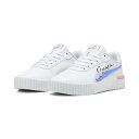 【送料込み】 プーマ PUMA Carina 2.0 Crystal Wings Jr キャリーナ 2.0 クリスタル ウィングス JR (puma white/smoothie/black) 392654 スニーカー 女の子 キッズ プーマホワイト/ピーチ スムージー/ブラック 子供 キッズ シューズ 靴 85