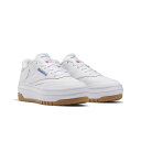 リーボック Reebok Club C Extra クラブシー エクストラ (FTWWHT/FTWWHT/VECB) 100010061 スニーカー フットウェアホワイト/フットウェアホワイト/ベクターブルー 107087 レディース シューズ 靴 75