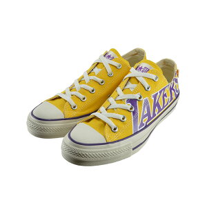 コンバース CONVERSE ALL STAR (R) NBA OX オールスター (R) NBA OX (ロサンゼルス・レイカーズ) 1SD539 スニーカー ユニセックス イエロー 31309391 メンズ シューズ 靴 85
