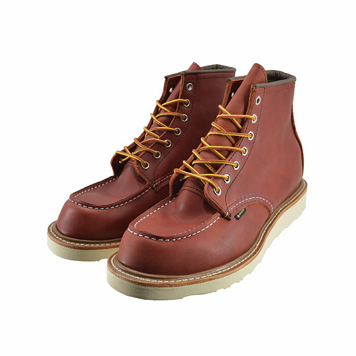 レッドウィング RED WING 6" CLASSIC MOC/GORE-TEX 6インチ クラシックモック/ゴアテックス (オロ) 8864 ワークブーツ レッドブラウン メンズ シューズ 靴 05