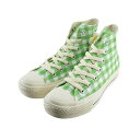 コンバース CONVERSE ALL STAR PLTS FLOWERPATCH HI オールスター PLTS フラワーパッチ HI (LGN/WHT) 5SD887 スニーカー ライトグリーン/ホワイト 31311050 レディース シューズ 靴 26