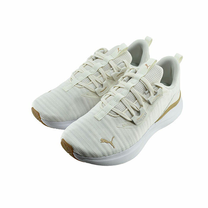 【送料込み】 プーマ PUMA Softride Harmony Wns ソフトライド ハーモニー ウィメンズ (warm white/puma gold) 310019 スニーカー ウォームホワイト/プーマゴールド レディース シューズ 靴 26