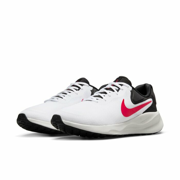 ナイキ 【送料込み】 ナイキ Nike REVOLUTION 7 レボリューション 7 (WHITE/FIRE RED) FB2207 スニーカー ホワイト/ファイヤーレッド メンズ シューズ 靴 46