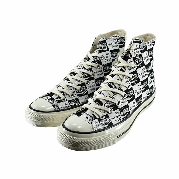 コンバース CONVERSE ALL STAR US Coca-Cola CK HI オールスター US コカ・コーラ CK HI (BLK/WHT(24.5cm～)) 1SE027 スニーカー ユニセックス ブラック/ホワイト 31312061 メンズ シューズ 靴 56