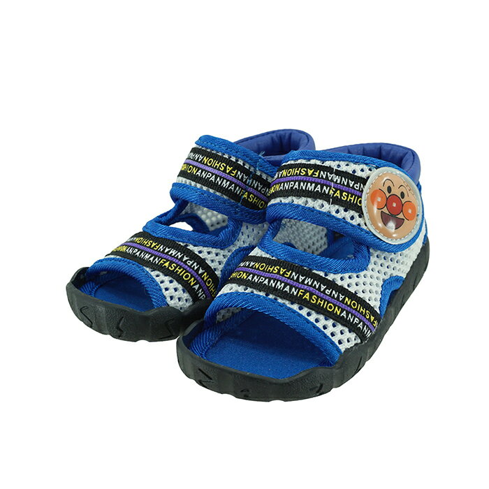 柴山 シバヤマ それいけ！アンパンマン メッシュサンダル (ブルー) 8001 サンダル男の子 女の子 ベビー..