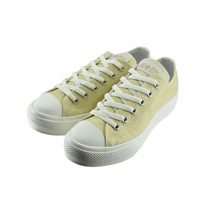 コンバース CONVERSE ALL STAR LIGHT PLTS SHINYCANVAS OX オールスター ライト PLTS シャイニーキャンバス OX (ゴールド) 5SE127 スニーカー 31312850 レディース シューズ 靴 76(4)