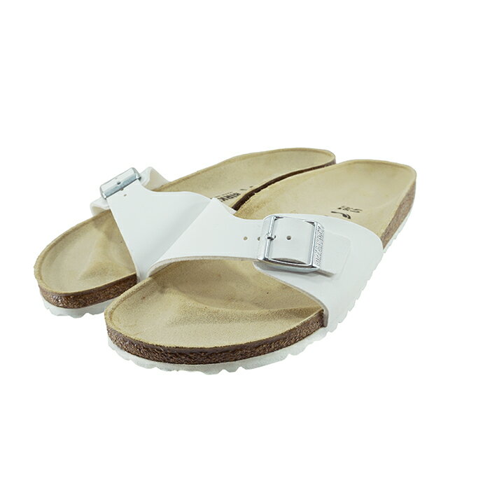 ビルケンシュトック BIRKENSTOCK Madrid BS マドリッド BS (ホワイト(〜24.5cm)) 0040733 サンダル ユニセックス 白 シロ レディース シューズ 靴 06