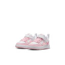 【送料込み】 ナイキ Nike COURT BOROUGH LOW RECRAFT(TD) コート ボロー LOW リクラフト(TD) (WHITE/PINK ...
