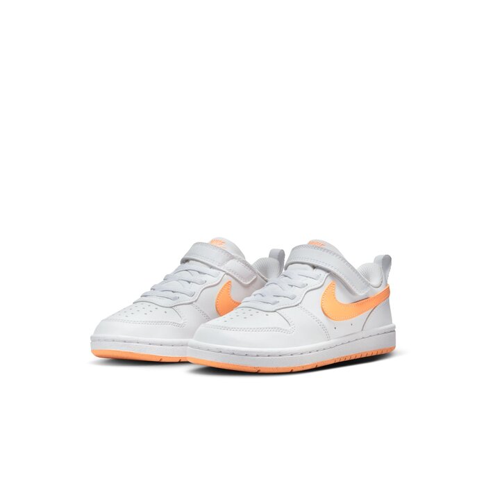 【送料込み】 ナイキ Nike COURT BOROUGH LOW RECRAFT(PS) コート ボロー LOW リクラフト(PS) (WHITE/PEACH...