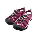 キーン KEEN NEWPORT H2 ニューポート エイチツー (BEAUJOLAIS/STAR WHITE) 1030547 サンダル ボジョレー/スターホワイト パープル ボルドー レディース シューズ 靴 27