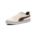 送料込み プーマ PUMA Puma V Court Vulc プーマ V コート バルク (Whisper White/Chocolate Brown(25.0cm~)) 389907 スニーカー ユニセックス ウィスパーホワイト/チョコレートブラウン メンズ シューズ 靴 17
