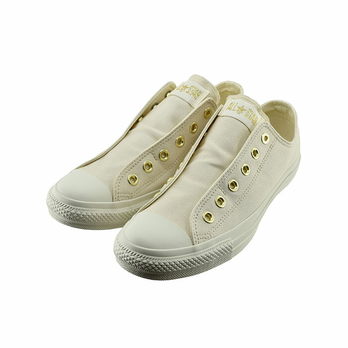 【送料込み】 コンバース CONVERSE ALL STAR SLIP FE GD OX オールスター スリップ FE GD OX (NATURAL(24.5cm〜)) 31315201 スリッポン ユニセックス ナチュラル ベージュ メンズ シューズ 靴 37