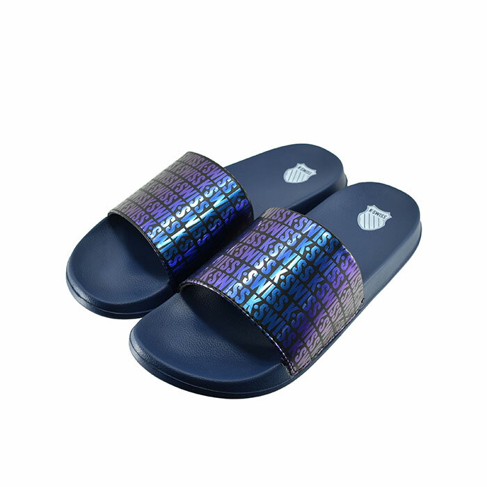 ケースイス K-SWISS スライド サンダル SLIDE SANDAL (ネイビー) 2KSM0032 サンダル メンズ シューズ ..