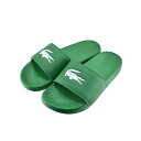 【送料込み】 ラコステ LACOSTE SERVE SLIDE 0.0 1251 CFA サーブ スライド 0.0 1251 CFA (GRN/WHT) 49CFA0042 サンダル グリーン/ホワイト レディース シューズ 靴 37