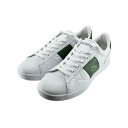ラコステ LACOSTE CARNABY SET 1252 APAC SMA カーナビー セット 1252 APAC SMA (WHT/DK GRN) 49SMA0219 スニーカー ホワイト/ダークグリーン メンズ シューズ 靴 37