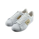 ラコステ LACOSTE CARNABY SET 1252 APAC SMA カーナビー セット 1252 APAC SMA (WHT/LT BRW) 49SMA0219 スニーカー ホワイト/ライトブラウン メンズ シューズ 靴 37