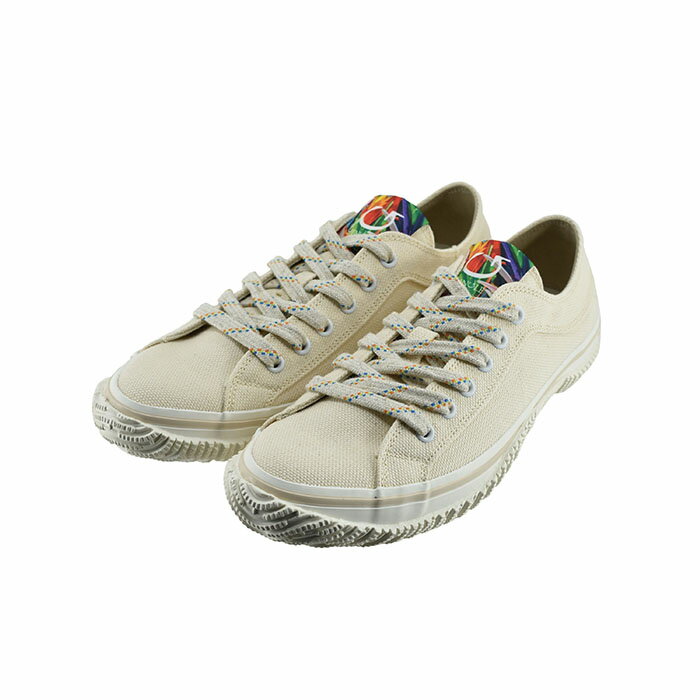 スピングル SPINGLE 折り鶴再生スニーカー (KINARI(25.5cm〜)) SP1005 スニーカー ユニセックス キナリ 生成り オフホワイト メンズ シューズ 靴 67