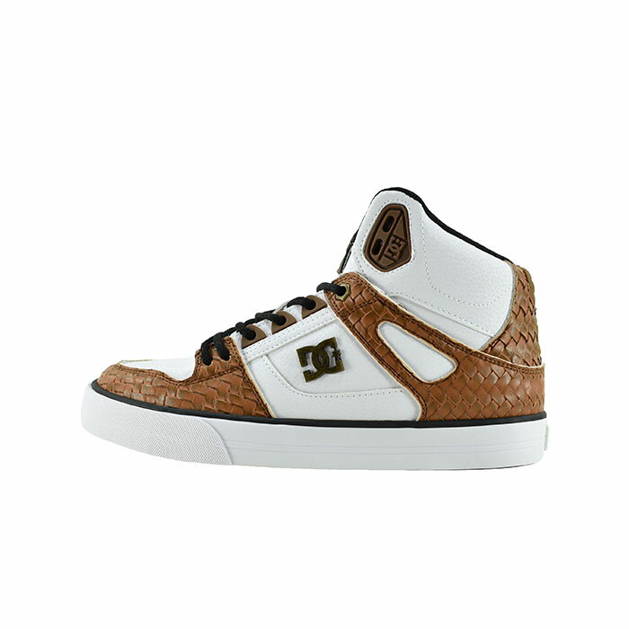 ディーシー DC PURE HIGH-TOP SE SN ピュア ハイトップ SE SN (BROWN/IVORY) DM254301 スニーカー ユニセックス ブラウン/アイボリー メンズ シューズ 靴 87