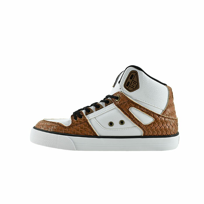 ディーシー DC PURE HIGH-TOP SE SN ピュア ハイトップ SE SN (BROWN/IVORY) DM254301 スニーカー ユニセックス ブラウン/アイボリー メンズ シューズ 靴 87