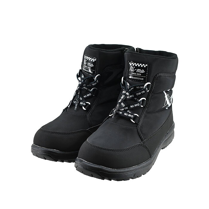 【送料込み】 ムーンスター MOONSTARNI-MO DOWN BOOTS ニーモ ダウンブーツ (ブラック) WPJ032 ブーツ 女の子 キッズ NMWPJ032 子供 キッズ シューズ 靴 07