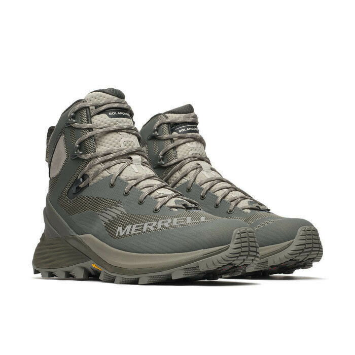 メレル MERRELL MTL THERMO ROGUE 4 MID GORE-TEX エムティーエル サーモ ローグ 4 ミッド ゴアテックス (ダイアライト) J038495 スニーカー グレー メンズ シューズ 靴 97