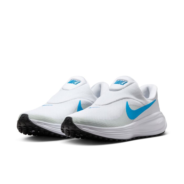 「送料込み」 ナイキ Nike REVOLUTION 8 EASYON レボリューション 8 イージーオン (WHITE/BLUE HERO) HQ2414 スニーカー ホワイト/ブルーヒーロー メンズ シューズ 靴 97