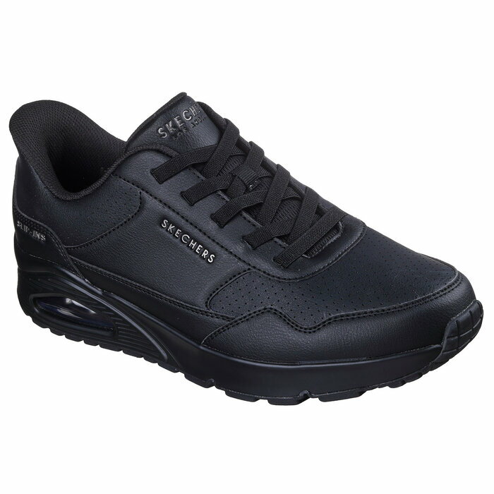 スケッチャーズ SKECHERS UNO-BANKSIA LUXE ウノ バンクシア ラックス (BLACK) 183023W スニーカー ブラック メンズ シューズ 靴 97