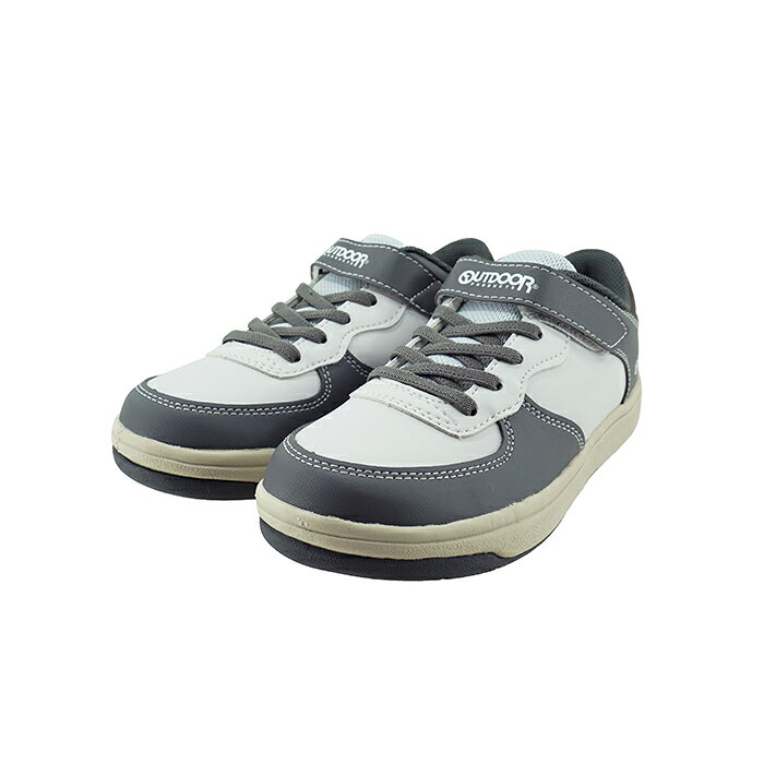 32% OFF SALE アサヒ ASAHI OUTDOOR PRODUCTS アウトドアプロダクツ ジュニアスニーカー (グレー/ホワイト) ODP201 ス...