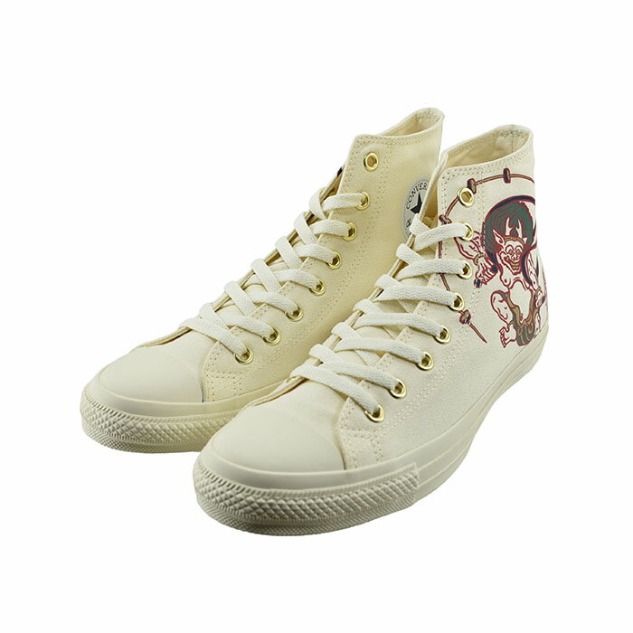 コンバース CONVERSE ALL STAR FUJINRAIJIN HI オールスター フウジンライジン HI (OFF.WHT) 31316661 スニーカー ユニセックス オフホワイト メンズ シューズ 靴 07