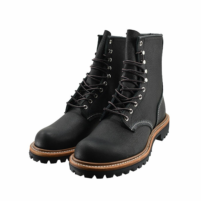 レッドウィング RED WING 8-INCH LOGGER (NON-STEEL TOE) 8インチ ロガー (ノン・スティールトゥ) (ブラック) 4501 ワークブーツ メンズ シューズ 靴 07