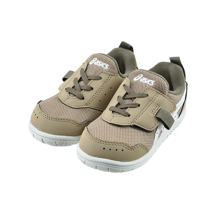 【送料込み】 アシックスキッズ asics KIDS MYSEL BABY マイセル ベビー (DARK BEIGE/WHITE) 1144A327 男の子 女の子 キッズ ダークベージュ/ホワイト ベビー 赤ちゃん 子供 シューズ 靴 28