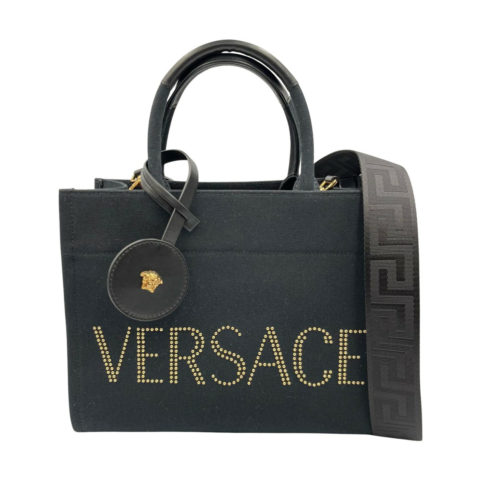 【VERSACE】 ヴェルサーチェ◇ラフィア トートバッグ 2way it8c9tw39fd4-1_rbg.jpg