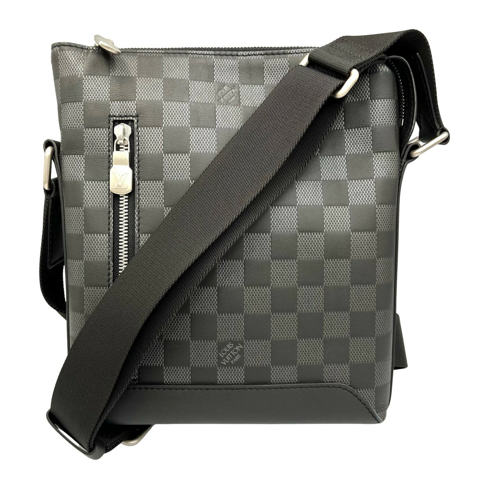 ルイヴィトン LOUIS VUITTON ショルダーバッグ ディスカバリーメッセンジャー N40122 ブラック メンズ