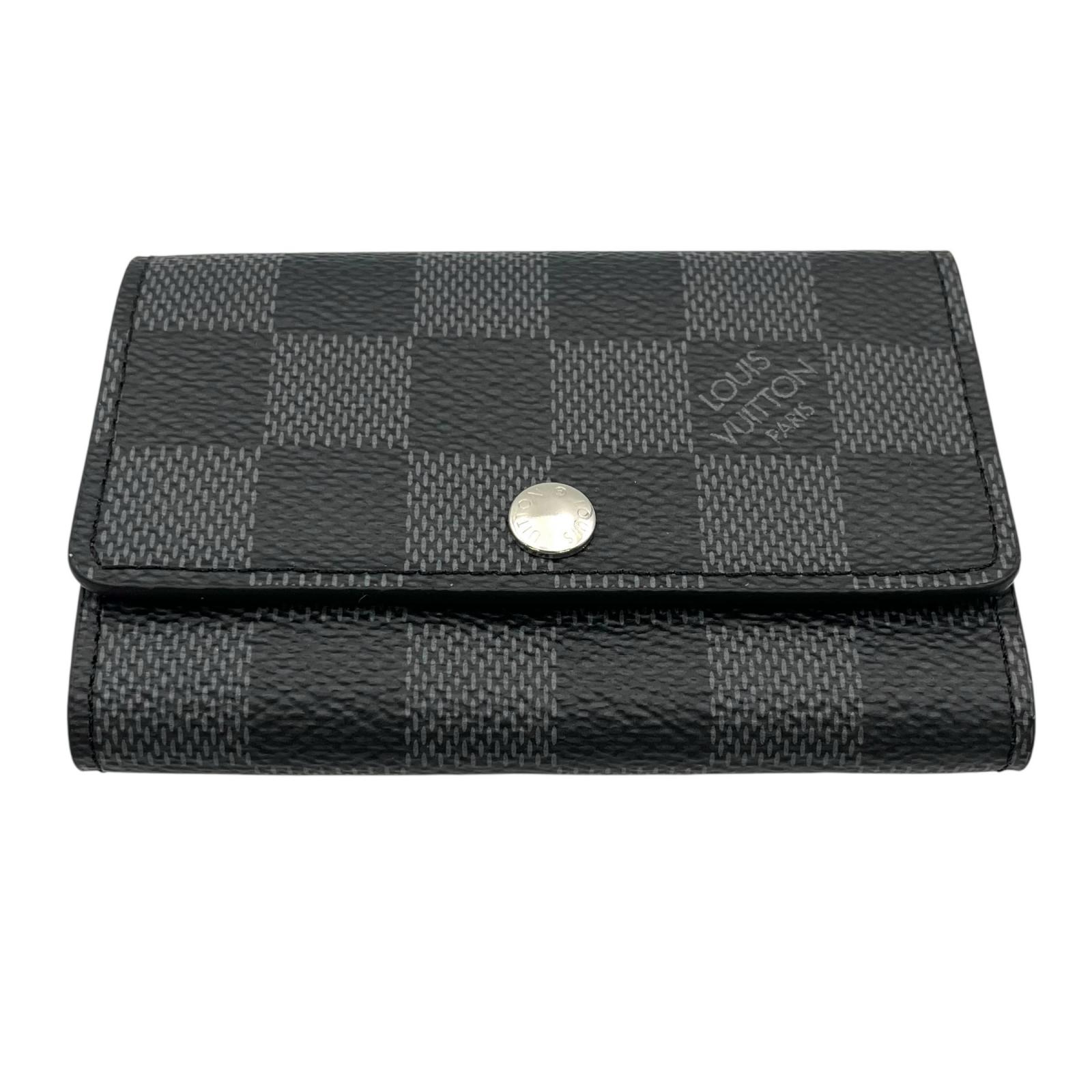 ルイヴィトン LOUIS VUITTON キーケース ミュルティクレ6 N62662 ダミエグラフィ ...