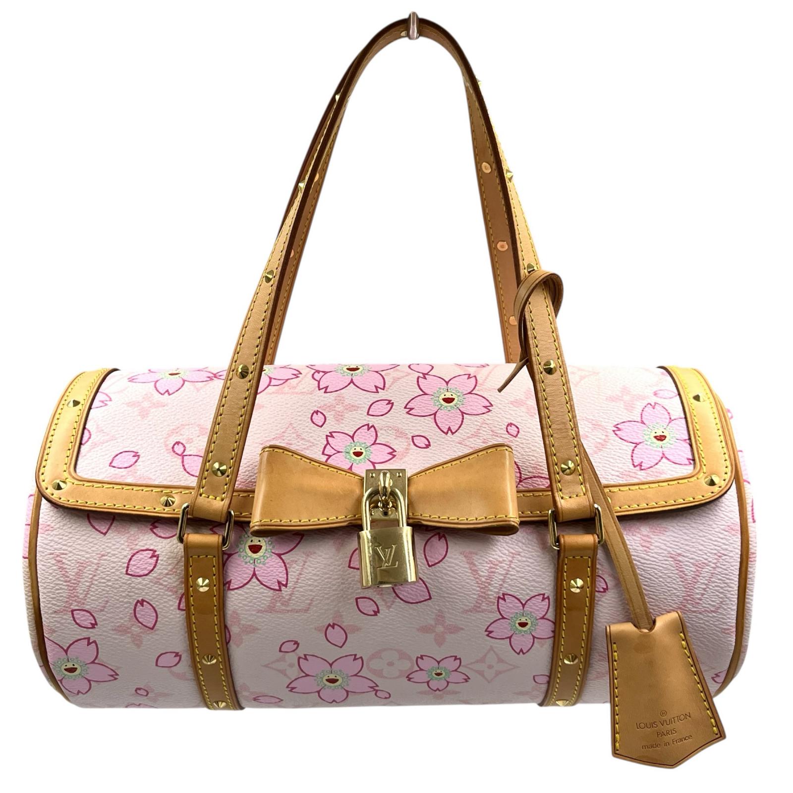 Rakuten - ルイヴィトン LOUIS VUITTON ハンドバッグ チェリー ブロッサム パピヨン M92010 モノグラムキャンバス ピンク系 レディース