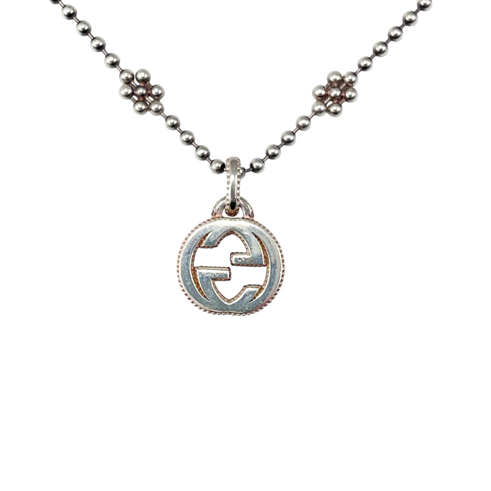 乐天商城 - グッチ GUCCI ネックレス インターロッキングG シルバー925