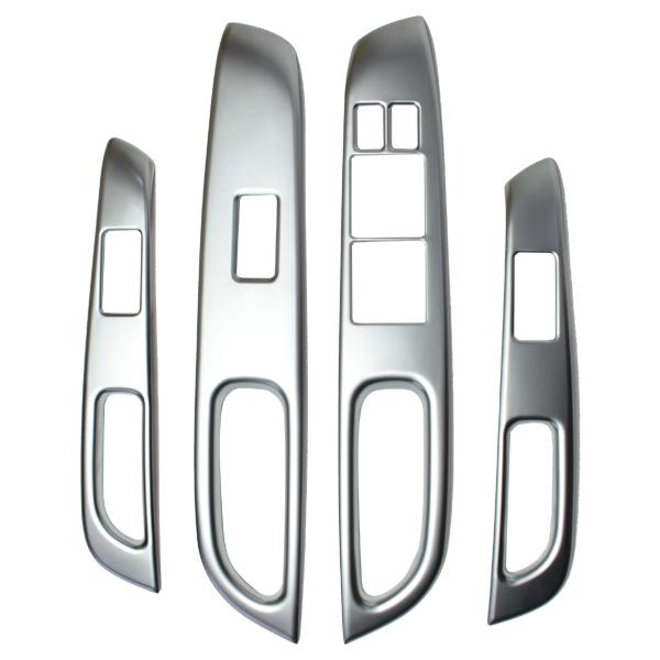 ノート E12 e-POWER ウィンドウスイッチパネル カバー ガーニッシュ 4P 後期 純正対応 カスタムパーツ インテリアパネル ウインドウ ドアスイッチ