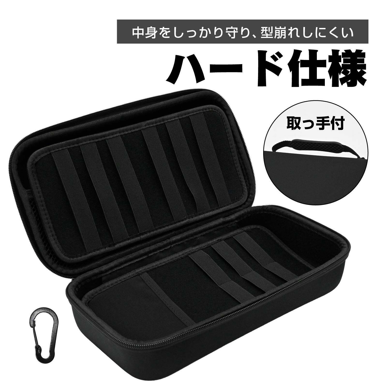 【商品説明】ゴルフボールやティー、グローブ、マーカーなどの小物をひとまとめに整理できるラウンドバッグです。内部は仕切り付きで、ボールがしっかり固定され持ち運びも快適。ティーやグローブを個別に収納できるポケット構造で、プレー中も必要なアイテムをスムーズに取り出せます。外側は型崩れしにくいハードケース仕様。衝撃や汚れから中身を守り、ラウンド中の持ち運びにも便利です。コンパクトながら収納力に優れ、車やキャディバッグ内での整理にも役立ちます。※説明書は付属しておりません ■送料　【本州/四国/九州：無料】【北海道：600円】【沖縄：600円】【※離島：別途見積もり】お取引について ・ご購入前に、お支払い方法・配送について・返品等諸条件・注意事項を必ずご覧ください。詳細はこちら