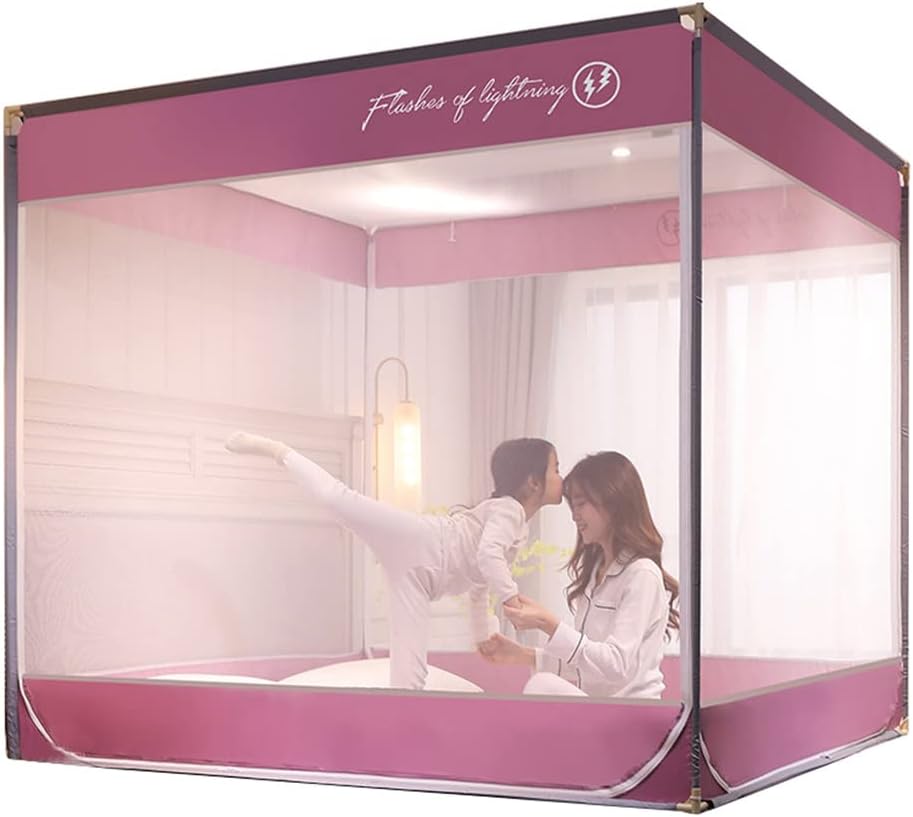 モンゴルテント 蚊帳 ワンタッチ 蚊帳テント 虫除け 三つドア 底付き ポップアップ 折り畳み式 安眠 子..