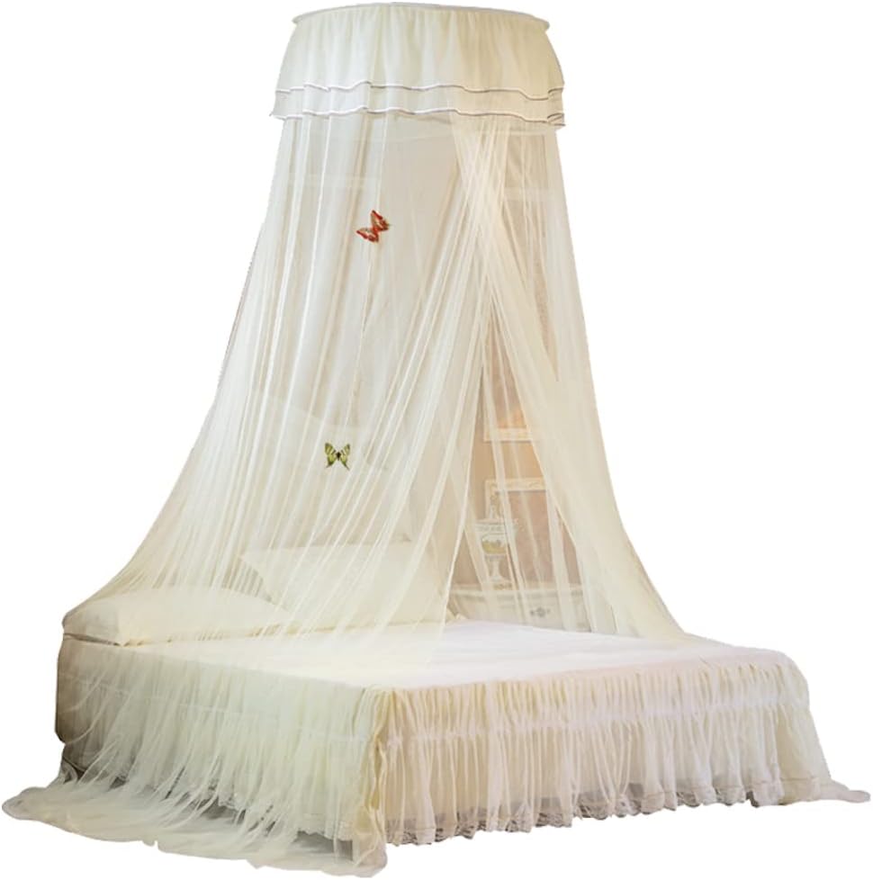 ユニバーサルドームベッドキャノピー シングルエントランス ファインメッシュ ベッドネット レースカー..