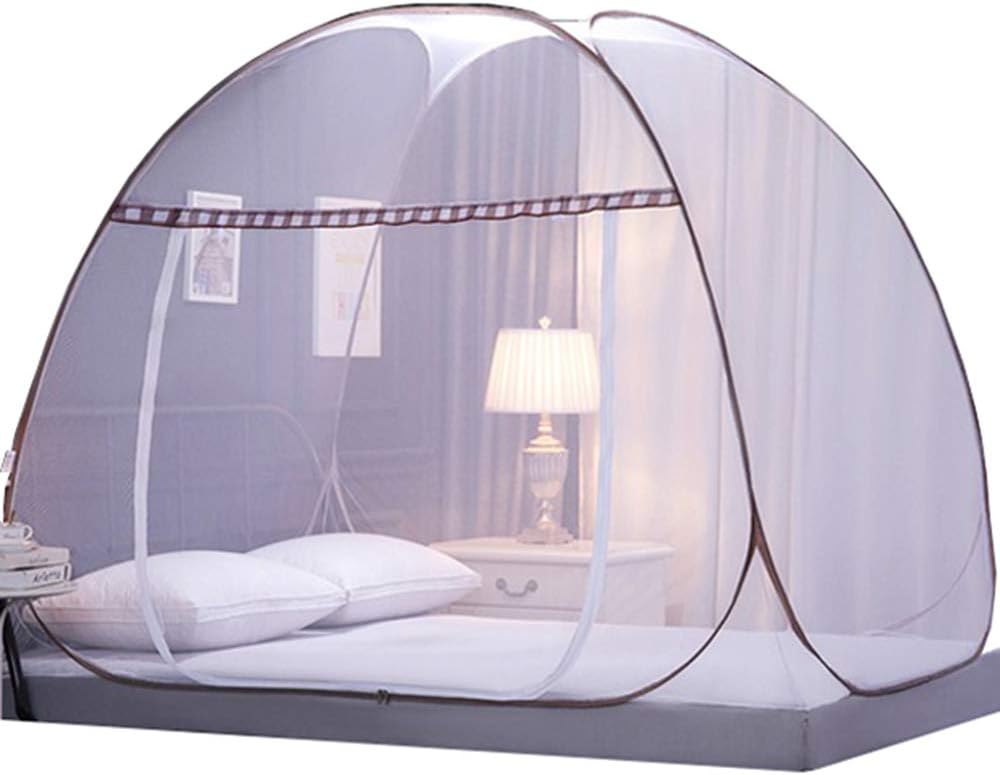 蚊帳 ワンタッチ 底つき むかで 虫 蚊 よけ モスキートネット 折りたたみ式 虫除け生地付き 害虫侵入防..