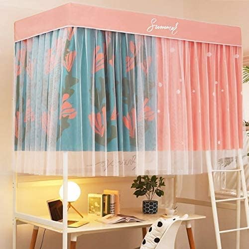 190*90*110cm 蚊帳 かや ベッドテント 学生寮 プライバシーテント プライバシー蚊帳 遮光 ブラケット付..