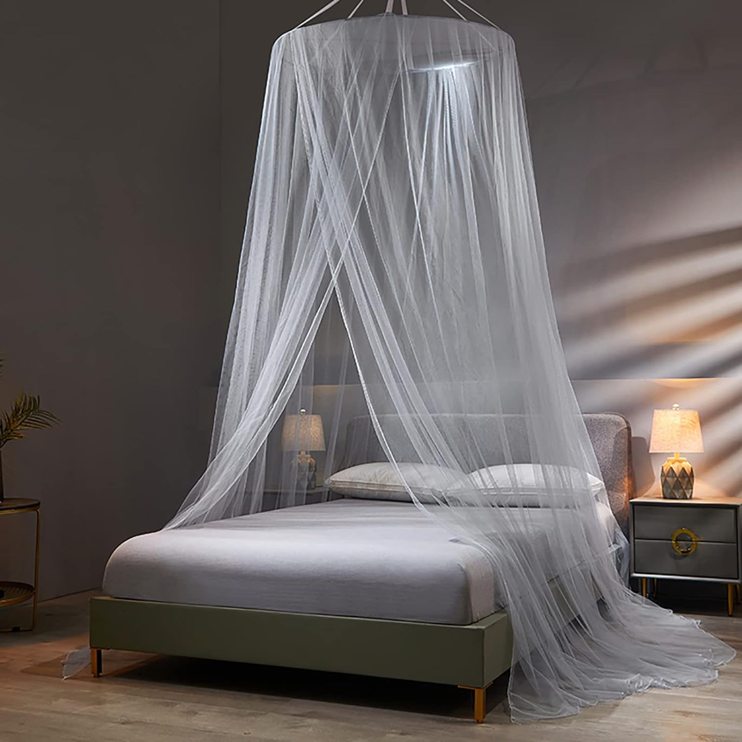 蚊帳（かや) テント式 ワンタッチ 一人用 箱型の蚊帳 底生地付き 虫/蚊よけ ムカデ対策 密度が高い 持..