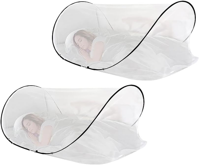 調節可能な蚊帳、ポータブル折りたたみ式ファインメッシュ旅行用ネットテント、超軽量睡眠用蚊帳、シン..