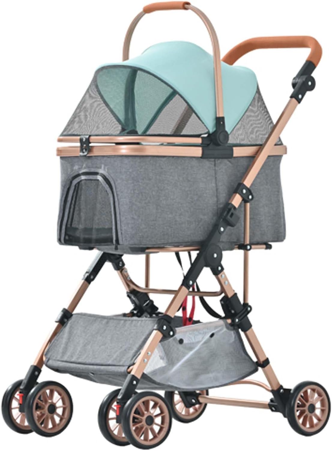 ペットカート 小型犬 犬 バギー 分離型 犬カート 取り外し可能 折り畳みわんタッチ 2way 軽量小型犬 中..