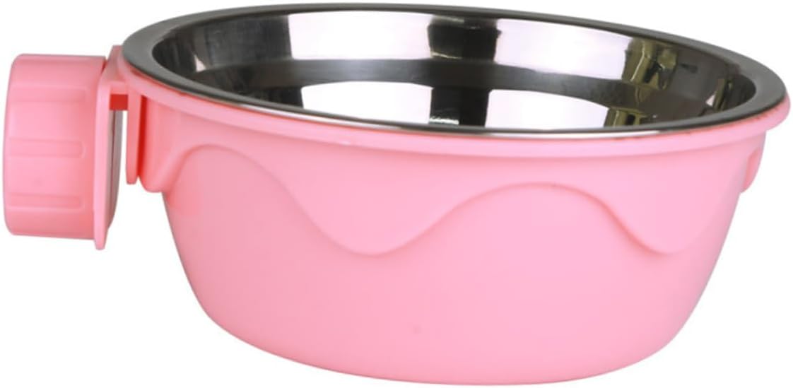 フィーダ キャットフードプレート ケージハンギングボウル ハムスターフィーダーディスペンサー コープ..