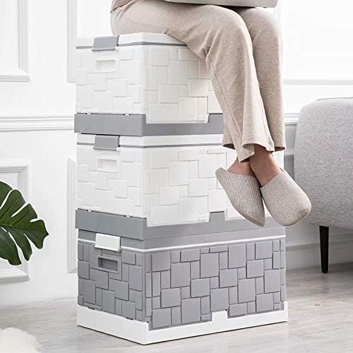 3個セット 折り畳み式 収納ボックス コンテナ 収納ケース 衣装ケース 道具箱 引っ越しクッズ フタ付き 大容量 多機能 組立簡単 防塵 防カビ 防湿 車載用